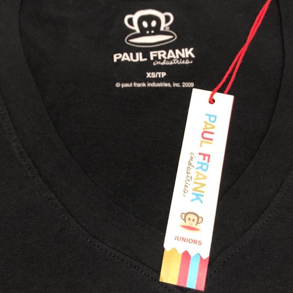 ✨HOST PICK✨ *BRAND NEW* Paul Frank V-Neck T-Shirt - Size XS - Picture 4 of 6